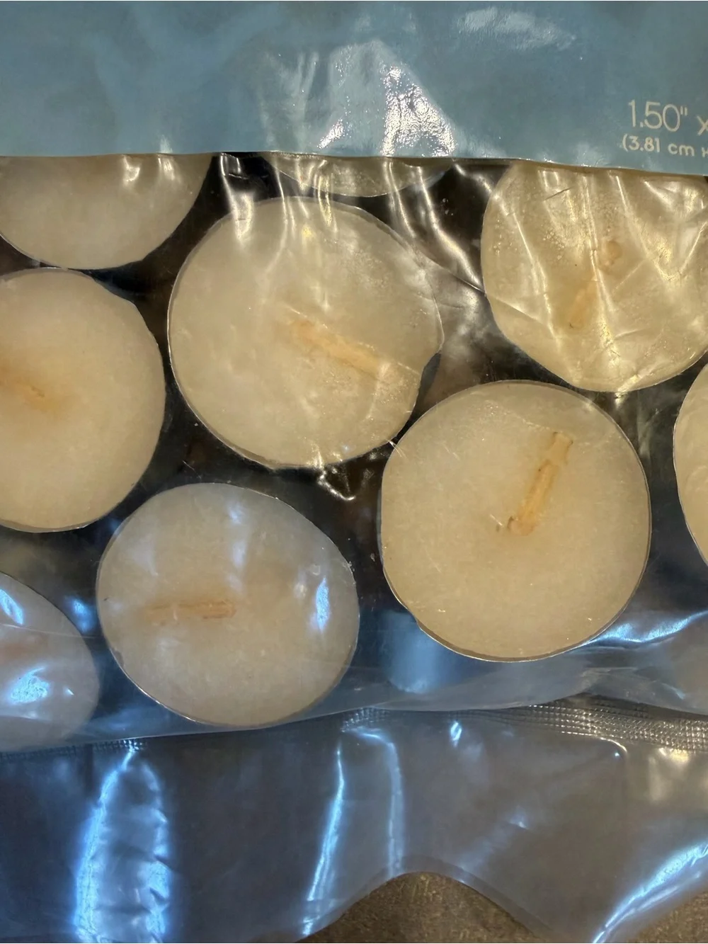 New Bag Of 100 Tealight Candles From Target From 2002